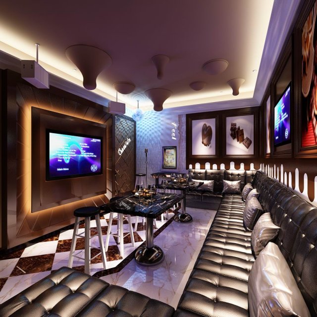 party bar ktv sauna design complete 63 3D 모델 .c4d .max .obj .3ds .fbx .stl .blend 