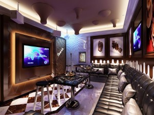 party bar ktv sauna design complete 63 3D 모델