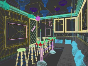 party bar ktv sauna design complete 63 3D Model
