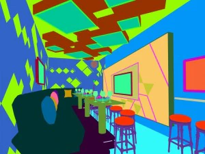 party bar ktv sauna design complete 64 3D Model