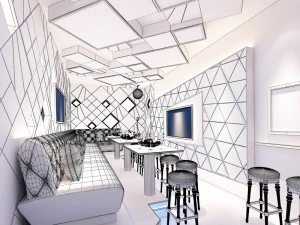 party bar ktv sauna design complete 64 3D Model