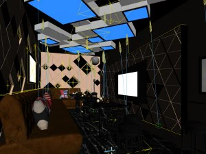 party bar ktv sauna design complete 64 3D Model