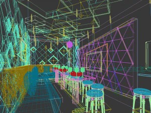 party bar ktv sauna design complete 64 3D Model
