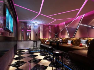 party bar ktv sauna design completo 65 Modello 3D