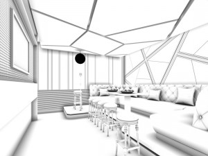 party bar ktv sauna design complete 65 3D 모델