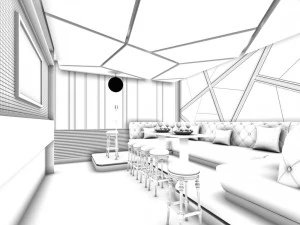 party bar ktv sauna design complete 65 3D Model