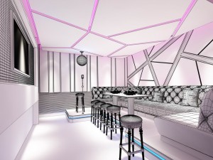 party bar ktv sauna design complete 65 3D 모델