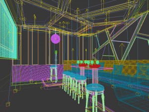 party bar ktv sauna design complete 65 3D 모델