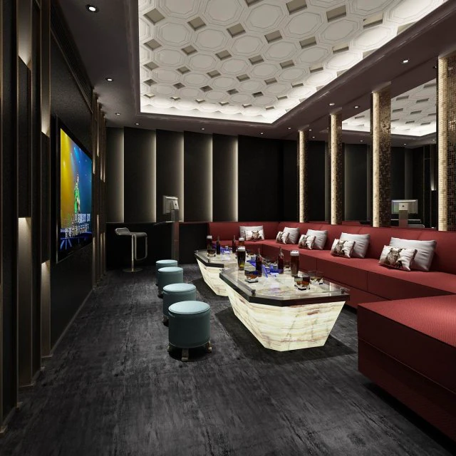 party bar ktv sauna design complete 66 3D Model .c4d .max .obj .3ds .fbx .stl .blend 