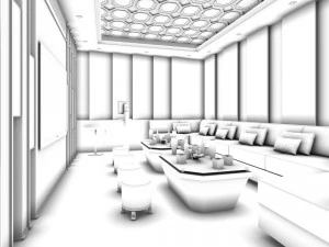 party bar ktv sauna design complete 66 3D Model