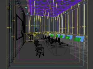 party bar ktv sauna design complete 66 3D Model
