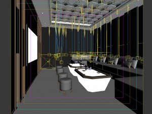 party bar ktv sauna design complete 66 Modelo 3D
