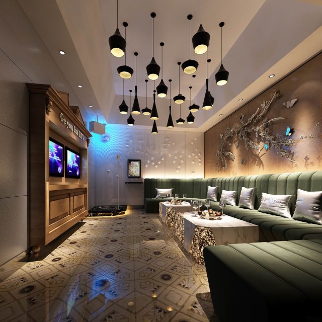 party bar ktv sauna design complete 68 3D 모델 .c4d .max .obj .3ds .fbx .stl .blend
