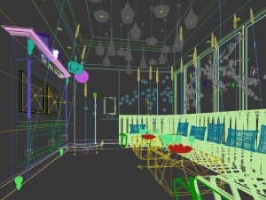 party bar ktv sauna design complete 68 3D 모델