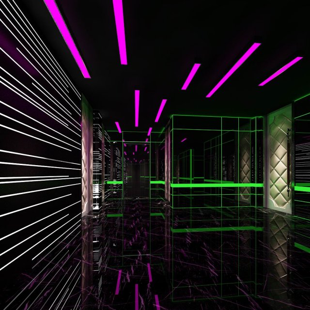 party bar ktv sauna design complete 69 3D Модель .c4d .max .obj .3ds .fbx .stl .blend 