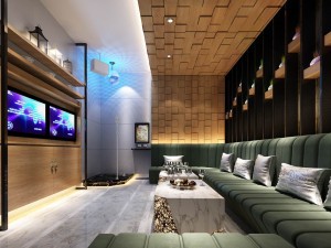 party bar ktv sauna design complete 70 3D Model