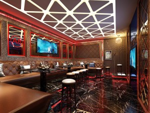 party bar ktv sauna design complete 71 3D Model