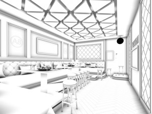 party bar ktv sauna design complete 71 Model 3D