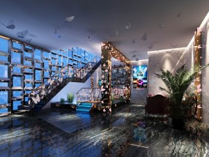 party bar ktv sauna design complete 73 3D Model