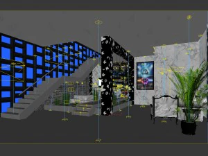 party bar ktv sauna design complete 73 3D Model