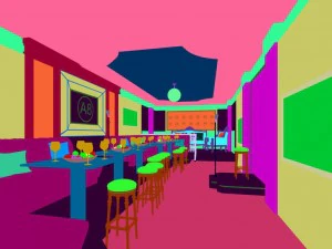 party bar ktv sauna design complete 74 3D Model