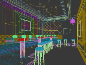 party bar ktv sauna design complete 75 3D Model