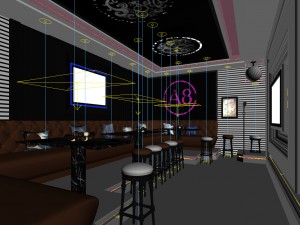 party bar ktv sauna design complete 75 3D Model