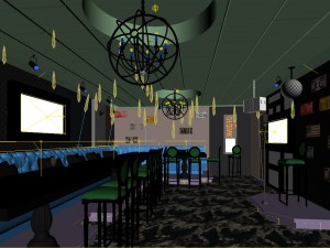party bar ktv sauna design complete 76 3D Model