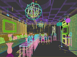 party bar ktv sauna design complete 76 3D Model