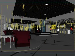 party bar ktv sauna design complete 77 3D Model