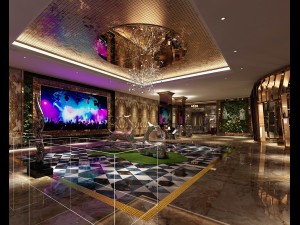 party bar ktv sauna design complete 79 Modelo 3D
