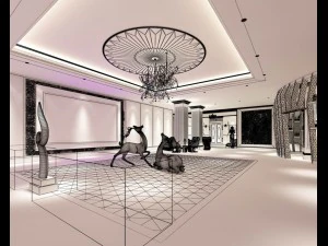 party bar ktv sauna design complete 79 3D Model