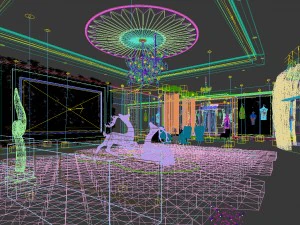 party bar ktv sauna design complete 79 3D Model