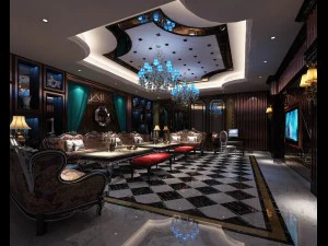 party bar ktv sauna design complete 80 3D Model