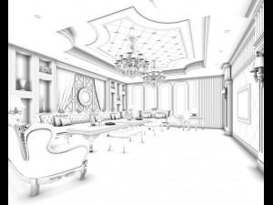 party bar ktv sauna design complete 80 3D Model