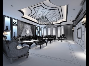 party bar ktv sauna design complete 80 3D Model