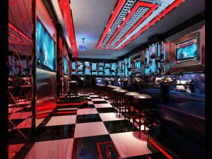 Partybar KTV Sauna Design komplett 81 3D Modell