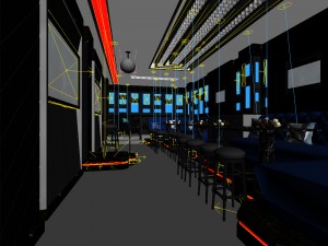 party bar ktv sauna design complete 81 Modèle 3D