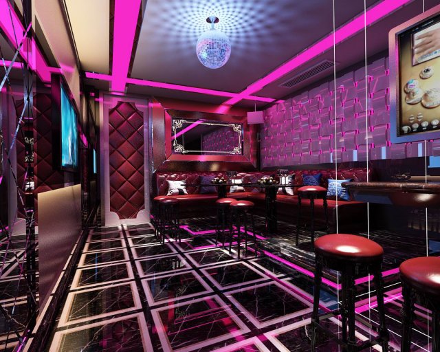 party bar ktv sauna design complete 82 3D Model .c4d .max .obj .3ds .fbx .stl .blend