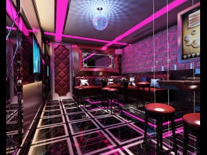 party bar ktv sauna design complete 82 Modelo 3D