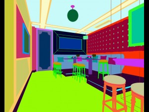 party bar ktv sauna design complete 82 3D Model