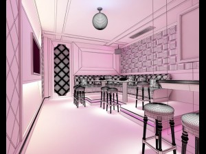 party bar ktv sauna design complete 82 3D Model