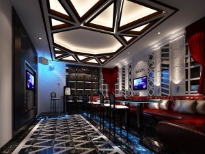 party bar ktv sauna design complete 83 3D 모델