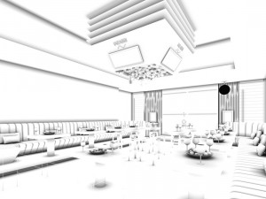 party bar ktv sauna design complete 84 Modello 3D