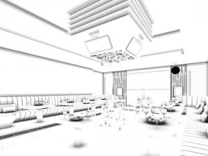 party bar ktv sauna design complete 84 3D Model