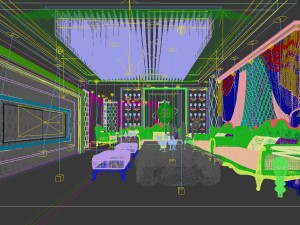 party bar ktv sauna design complete 85 3D-Modell