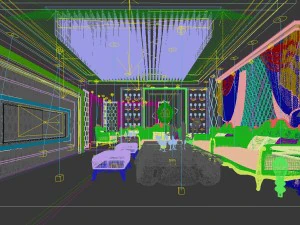 party bar ktv sauna design complete 85 3D Model