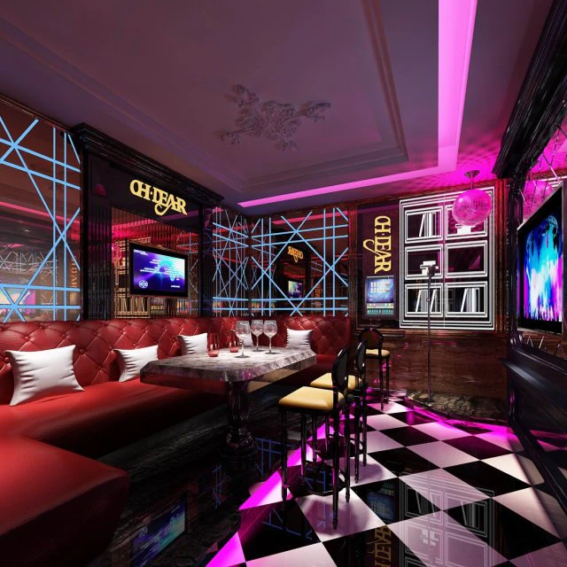 party bar ktv sauna design complete 86 3D Model .c4d .max .obj .3ds .fbx .stl .blend 