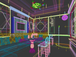 party bar ktv sauna design complete 86 3D Model