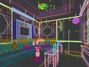 party bar ktv sauna design complete 86 3D Model